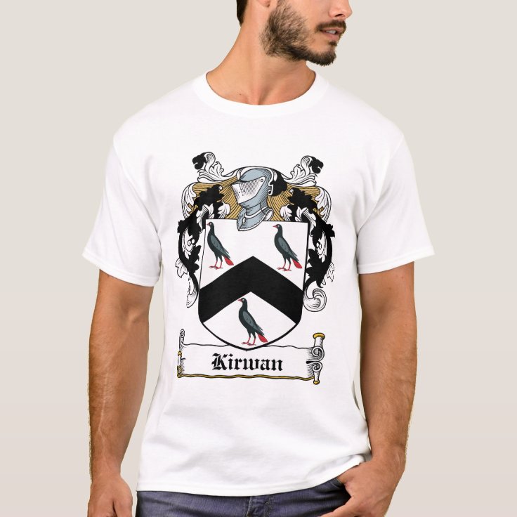 Kirwan Family Crest T-Shirt | Zazzle