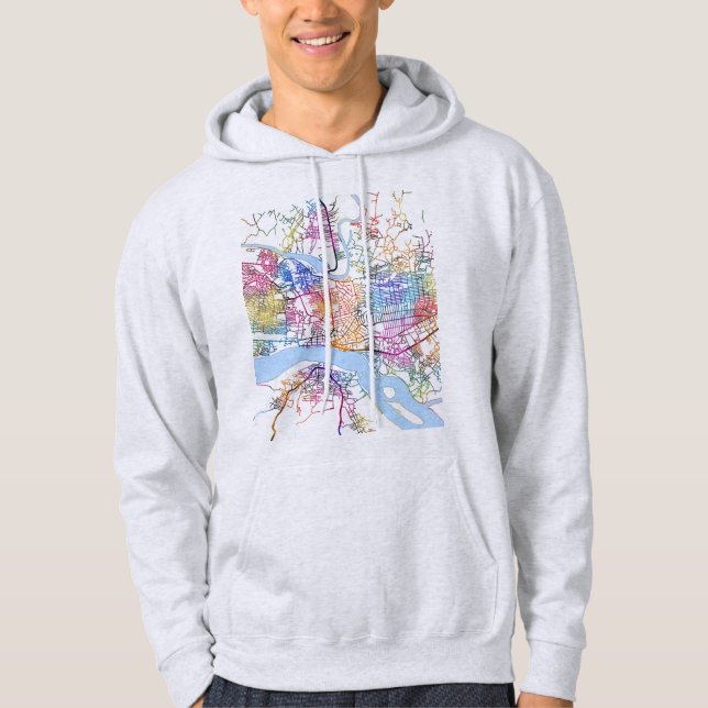 Kisangani Democratic Republic of the Congo City  Hoodie (Front)
