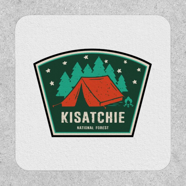 Kisatchie National Forest Louisiana Camping Patch (Front)
