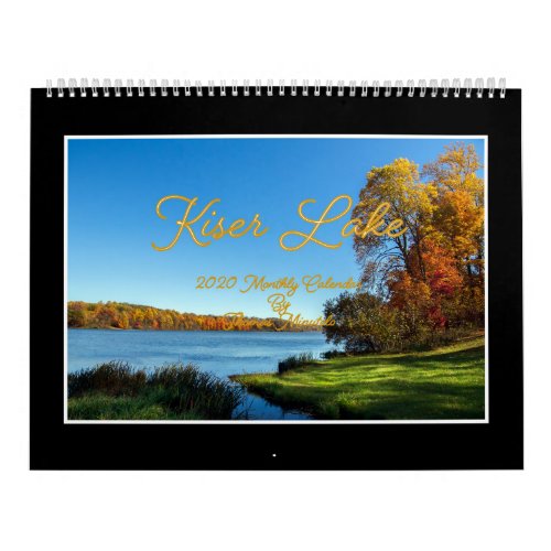 Kiser Lake 2020 Monthly Calendar By Tom Minutolo