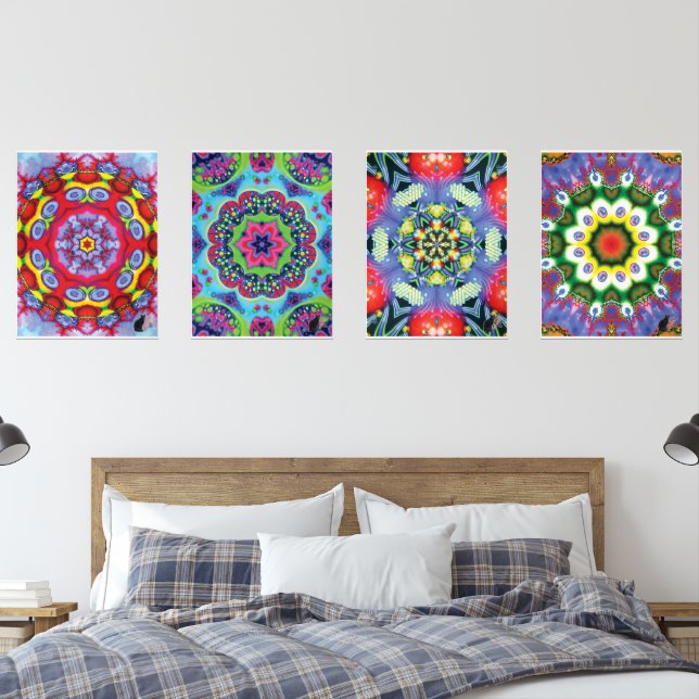 Kismet, Luscious, Magic, Muse -  Wall Art Sets (Bedroom)