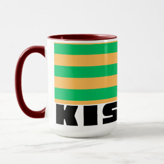 Kismet Mint burgundy Mug