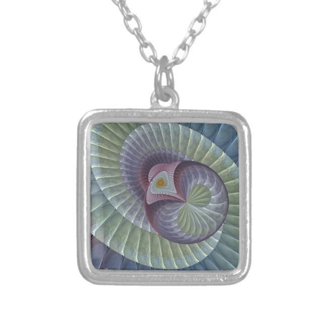 Kismet Silver Plated Necklace (Front)