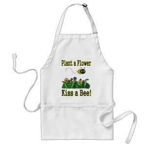 Kiss a Bee Adult Apron