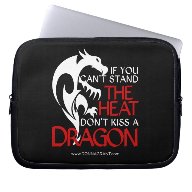 Kiss a Dragon 10" sleeve (Front)