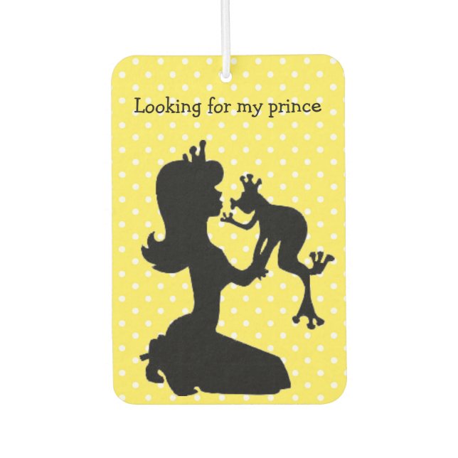 Kiss A Frog Air Freshener (Front)