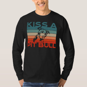 Kiss A Pit Bull Cute Pit Bull T-Shirt