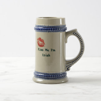 Kiss beer stein