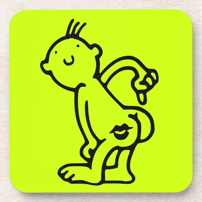 Kiss Beverage Coaster (Front)