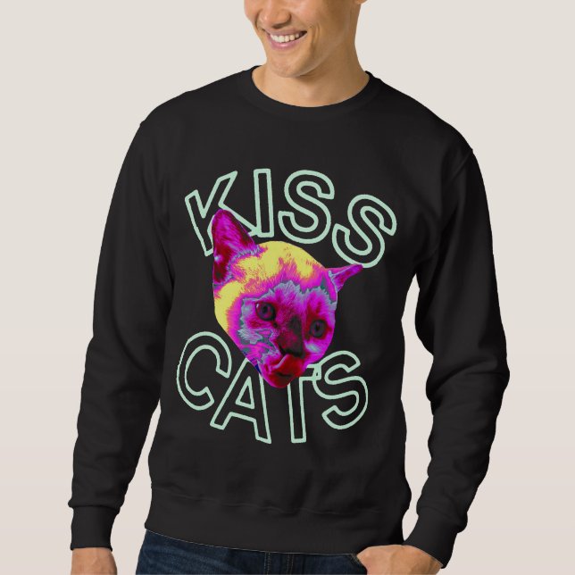 kiss cats sweatshirt (Front)