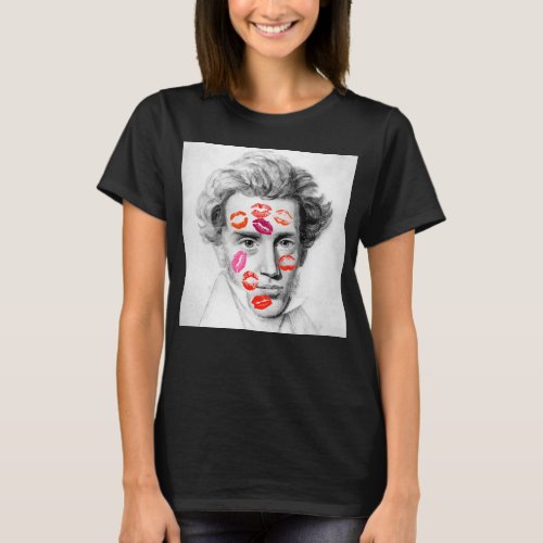 âœKISS_COVERED KIERKEGAARDâ T_Shirt