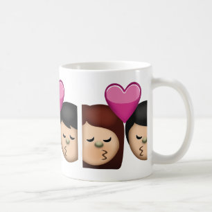 Kiss Emoji Coffee Mug