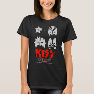 KISS End of the Road Face Mask Make Up Cool T-Shirt