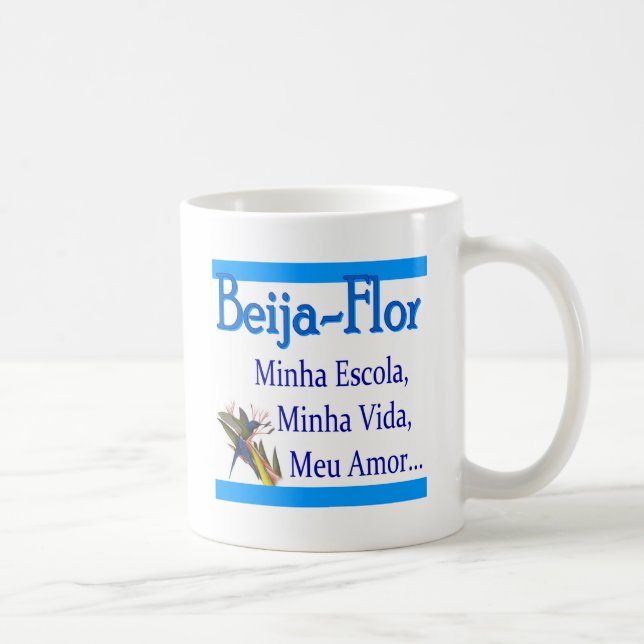 Kiss-Flower. My school, my life, my love Coffee Mug (Right)