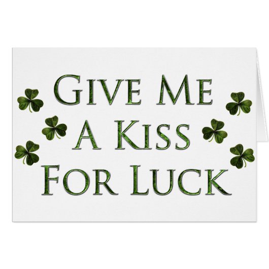 Kiss For Luck (Front Horizontal)