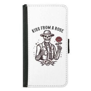Kiss From A Rose Samsung Galaxy S5 Wallet Case