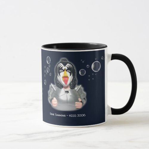 KISS _ Gene Simmons Collectible Rubber Duck Mug