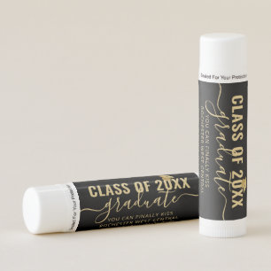 Kiss High School Goodbye Graduation School Name Li Lip Balm