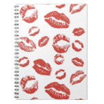 Kiss Kiss Notebook at Zazzle
