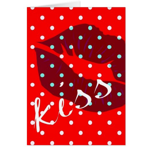 Kiss Lips Cards (Front)