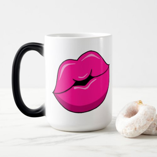 Kiss Lips Morphing Mug