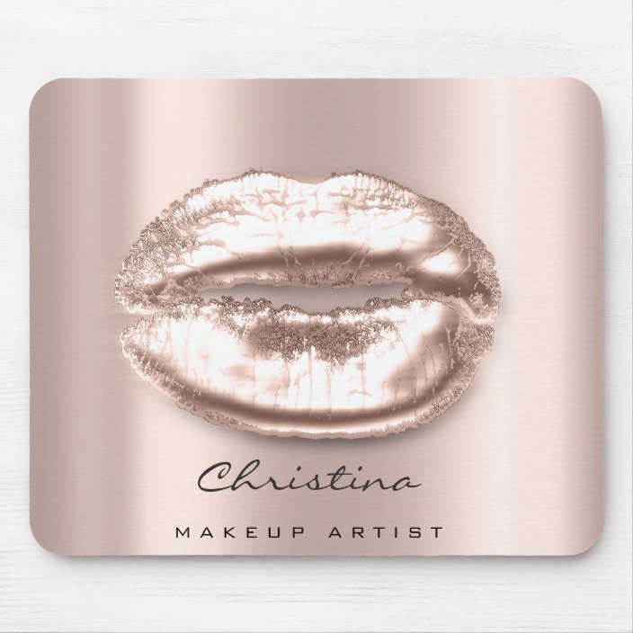 Kiss Lips Pink Rose Gold Blush Makeup - K Mice Makeup Kiss Lips Pink Rose Gold Blush Makeup - K Mice Makeup