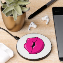 Kiss Lips Wireless Charger