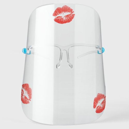 Kiss _ Lipstick Stamp _ Love _ Face Shield