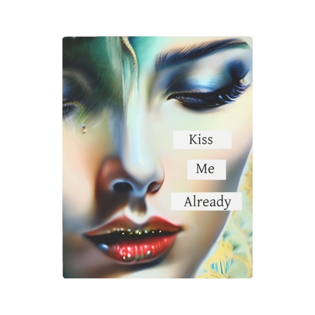 Kiss Me Already | Fantasy Ethereal Art (Front)