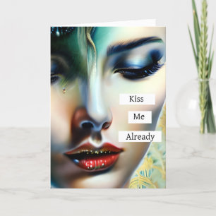 Kiss Me Already Fantasy Ethereal Art Card