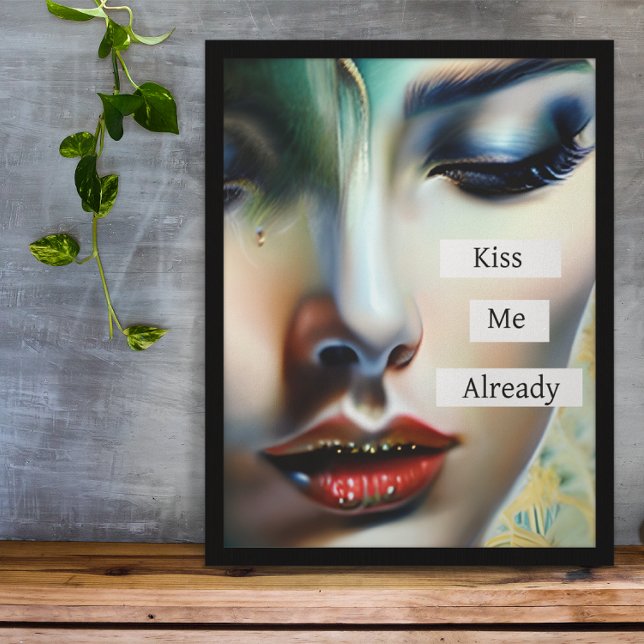 Kiss Me Already | Fantasy Ethereal Art Photo Print (Creator Uploaded)