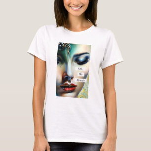Kiss Me Already Fantasy Ethereal Art T-Shirt