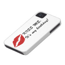 KISS ME, birthday Blackberry Bold Case