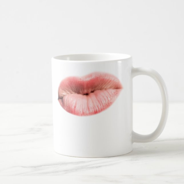 Kiss me customizable coffee mug (Right)