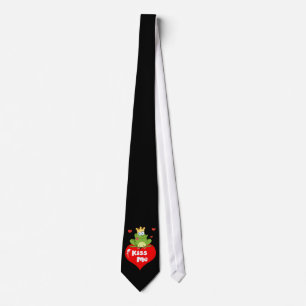 Kiss Me Frog - First Date Tie? Neck Tie
