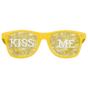KISS ME glamour Shades / Fun Party Sunglasses