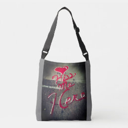 &quot;Kiss Me Here-Little Italy&quot; Cross-body Bag