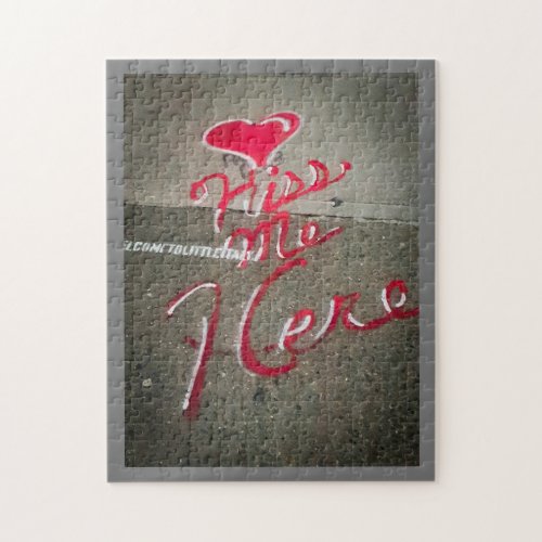 Kiss Me Here_Little Italy Jigsaw Puzzle