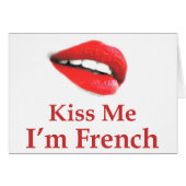 Kiss Me I Am French (Front Horizontal)