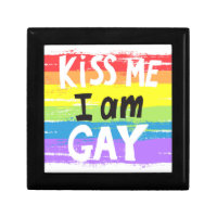 Kiss Me I Am Gay Gift Box