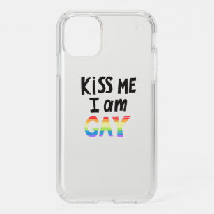 Kiss Me I Am Gay Speck iPhone 11 Case