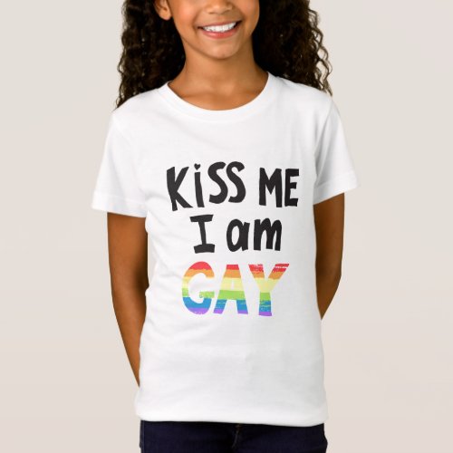 Kiss Me I Am Gay T_Shirt