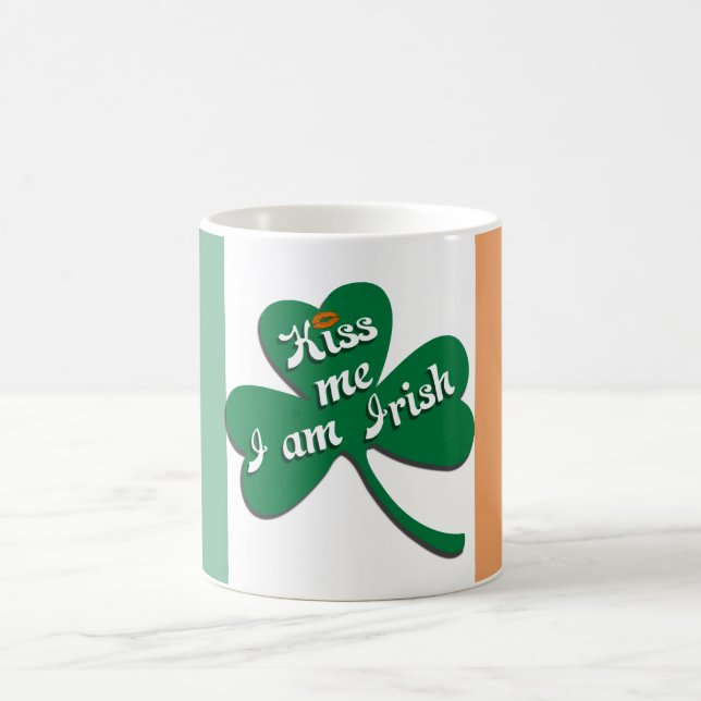 Kiss me I am Irish Coffee Mug (Center)