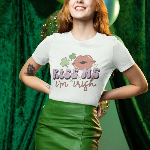 Kiss me I am Irish funny  T_Shirt