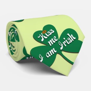 Kiss me I am Irish Neck Tie