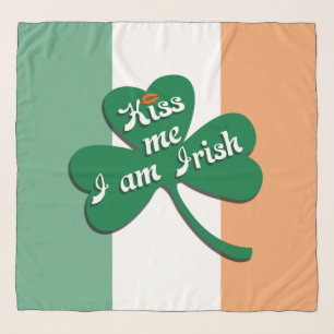 Kiss me I am Irish Scarf