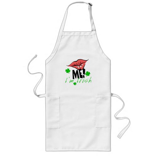 Kiss Me Im Irish Apron