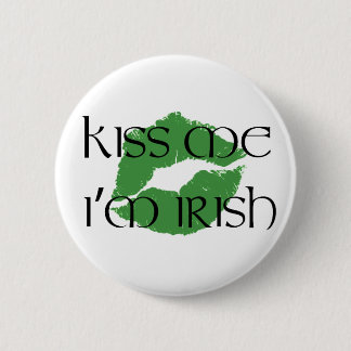 Kiss Me I’m Irish Button