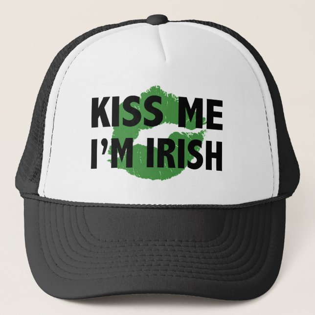 Kiss Me I’m Irish Hat (Front)