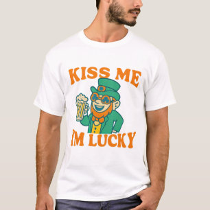 Kiss Me I’m Lucky T-Shirt
